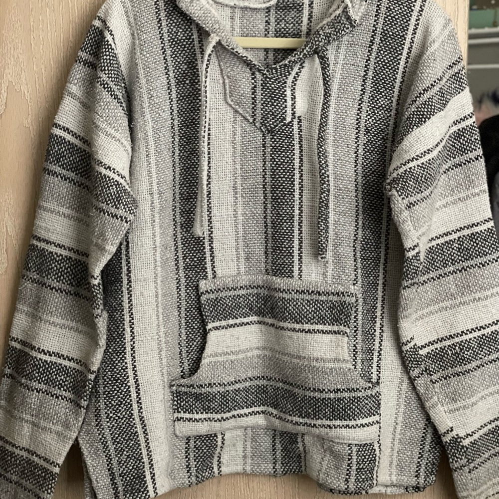 Grey drug rug
